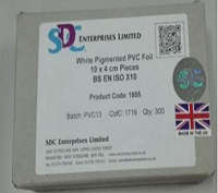 SDC White Pigmented PVC Film 染成白色的PVC薄膜